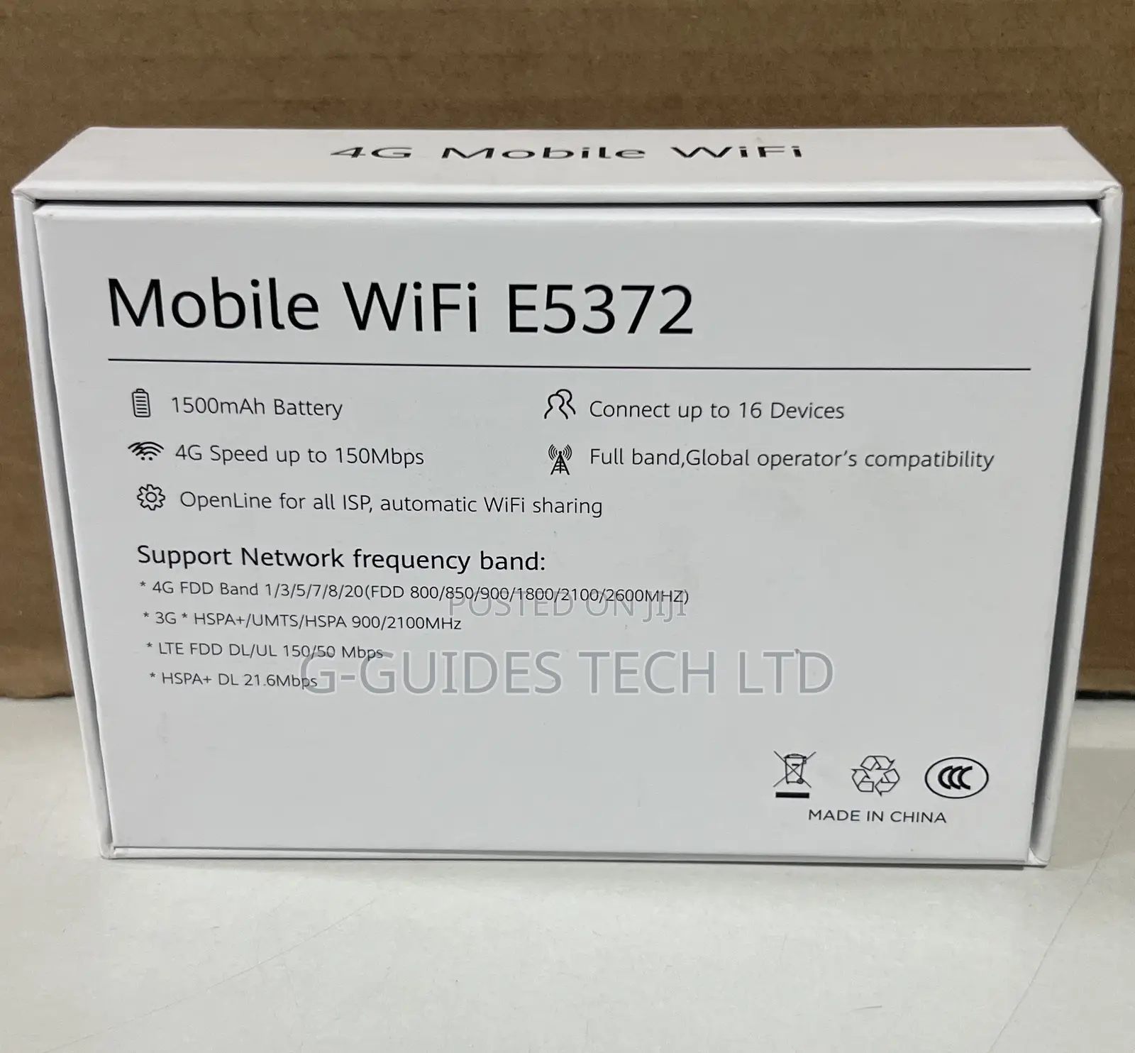 Huawei 4g Mifi E5374, Huawei Mobile Wifi E5372