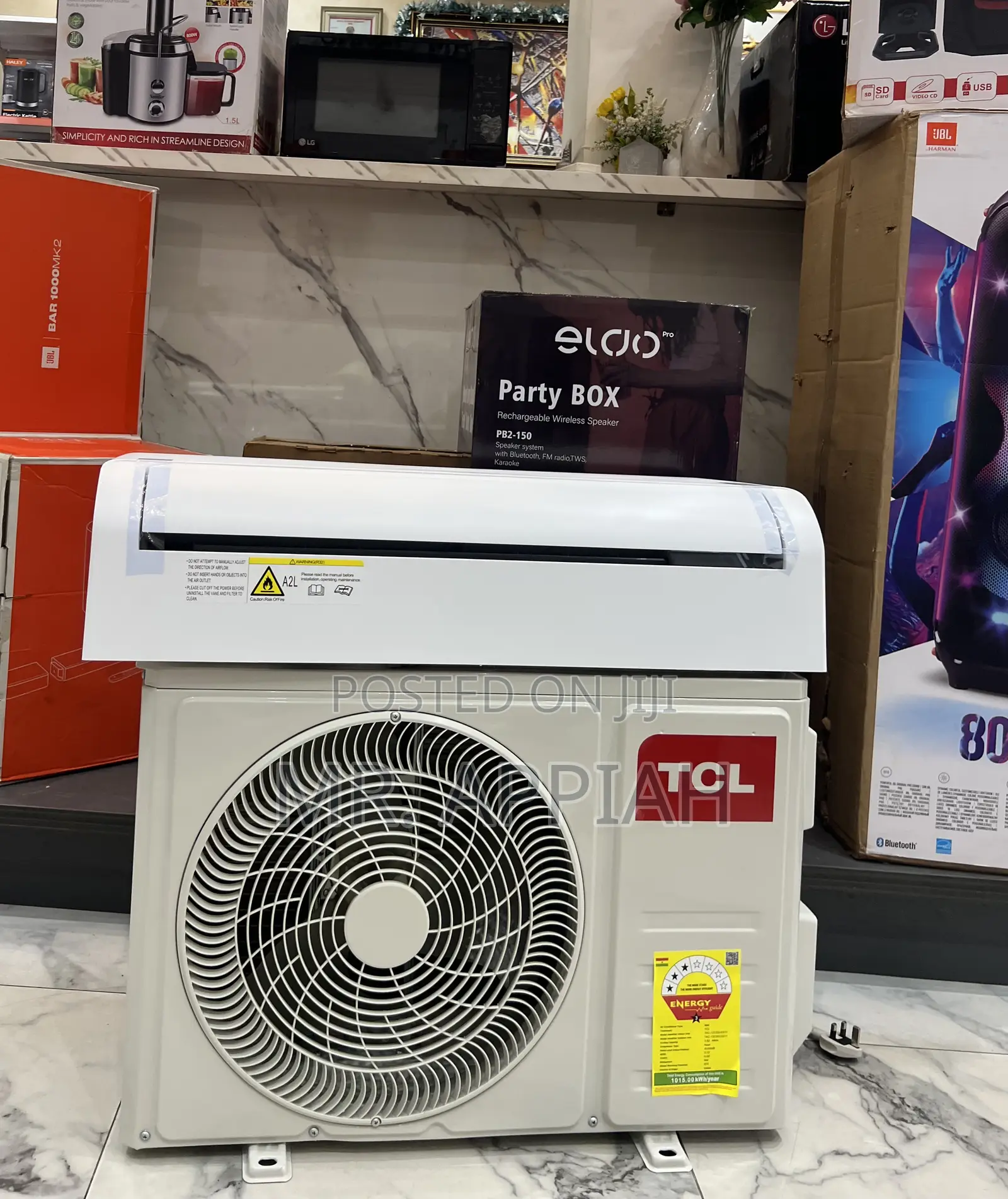 Get Premium TCL 2.0hp R410 Gas Non Inverter Ac(3 Star)White 