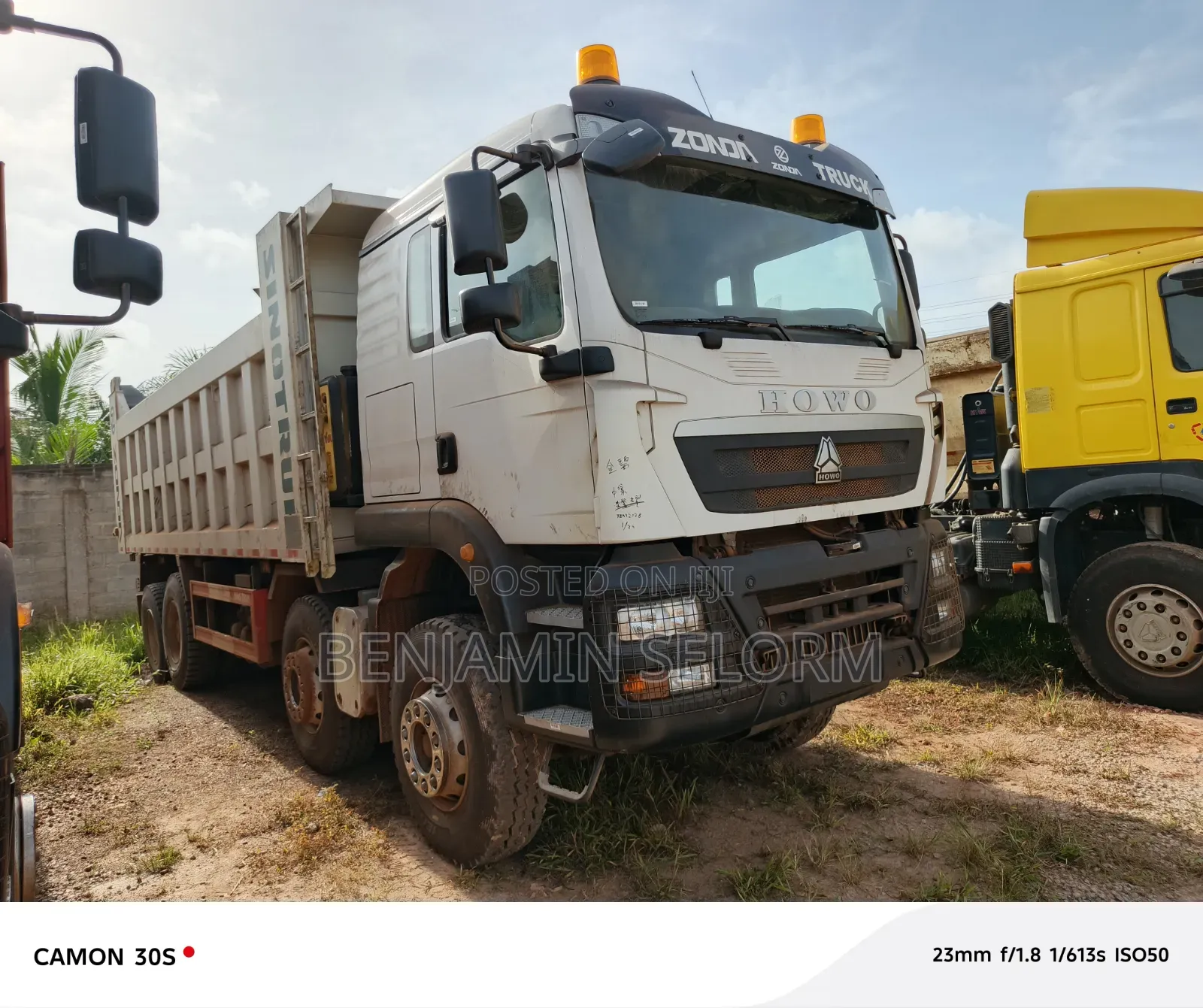 Howo Tipper Truck 8×4 25cubic
