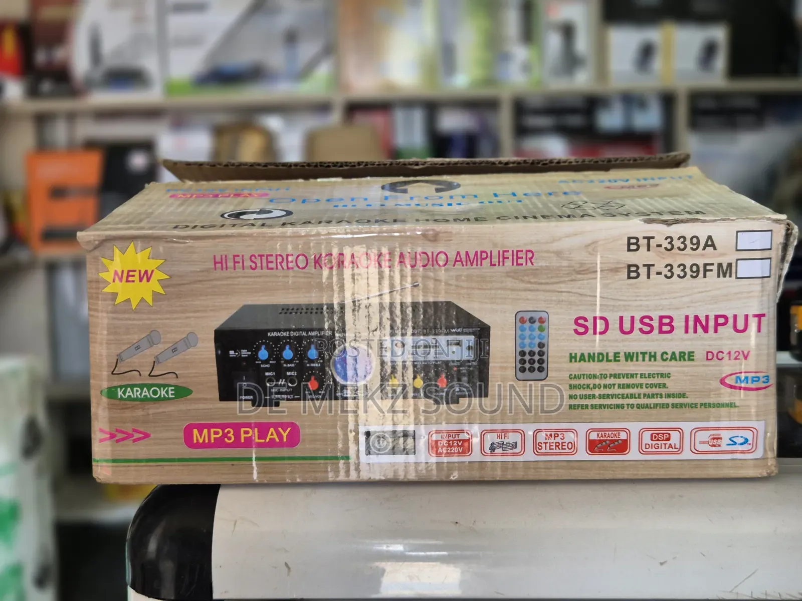 Hi Fi Stereo Karaoke Audio Amplifier