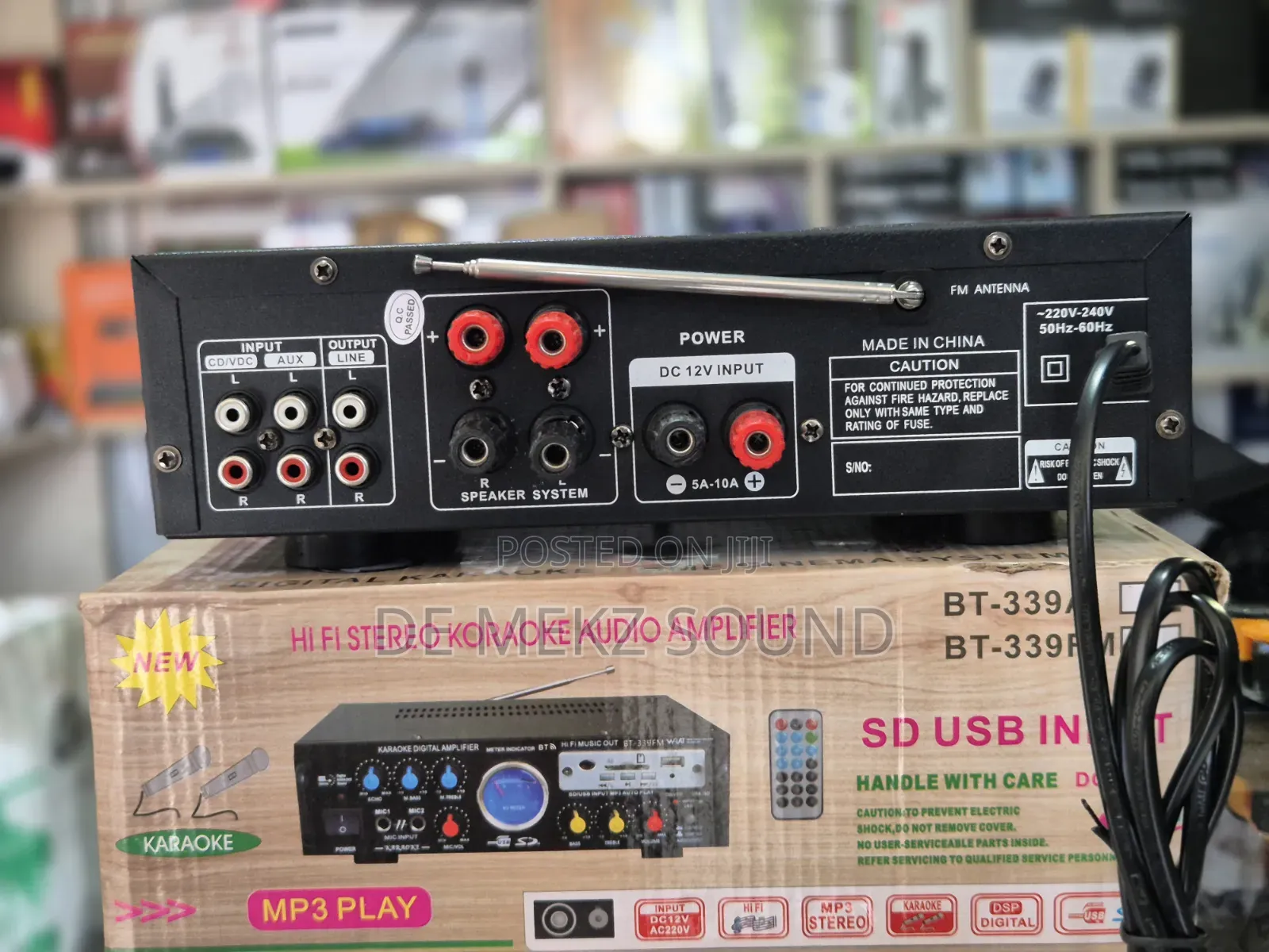 Hi Fi Stereo Karaoke Audio Amplifier