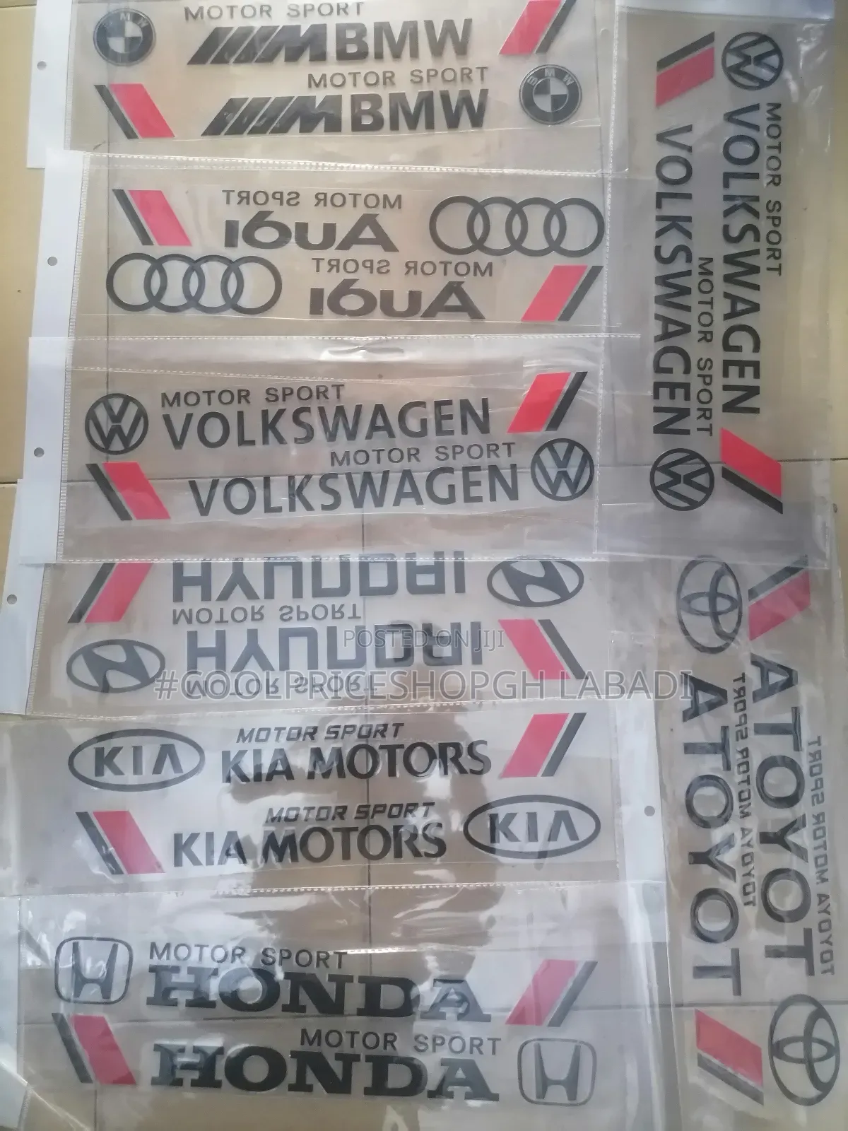 Car Stickers Auto Door-Side Body Decor