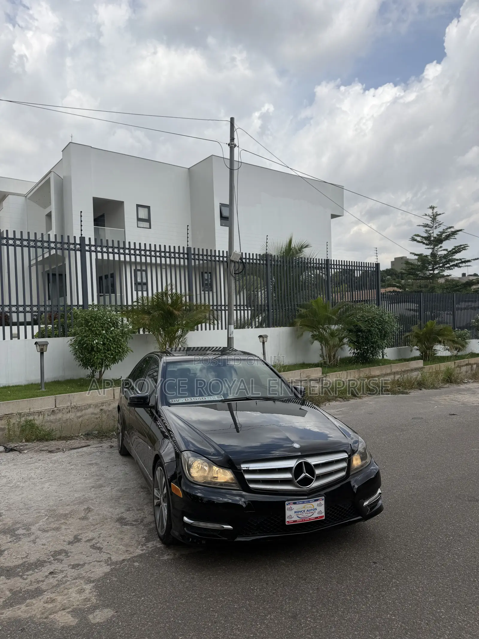 Mercedes-Benz C250 2013 Black