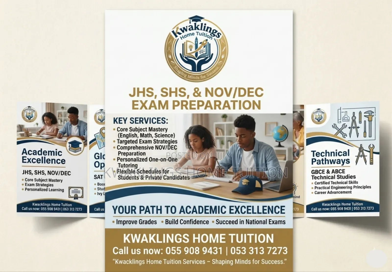 Jhs, Shs, Nov/Dec Private Tuition/Preparation