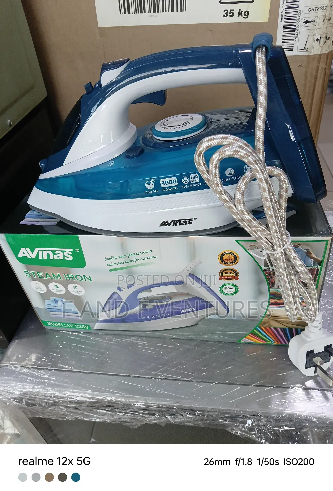 Original Steam Iron - Avinas