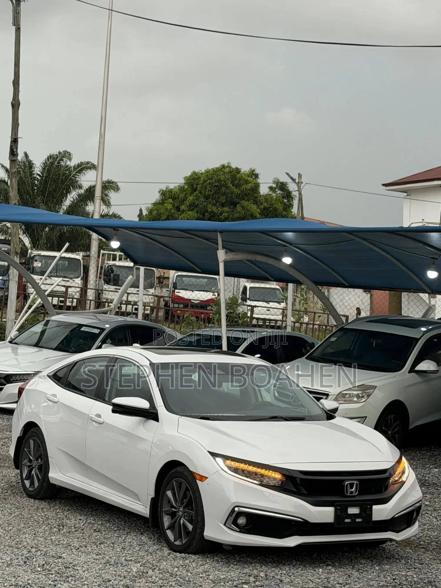 Honda Civic EX 2021 White