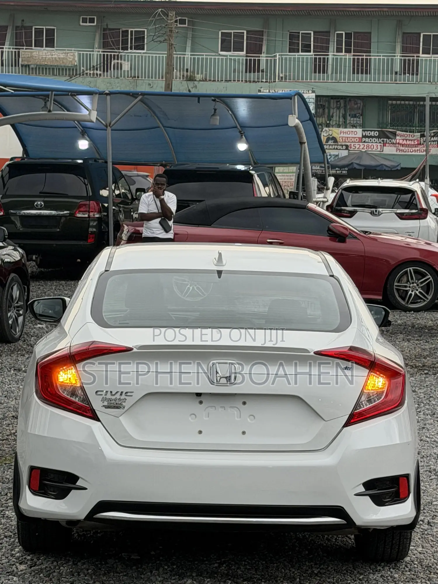 Honda Civic EX 2021 White