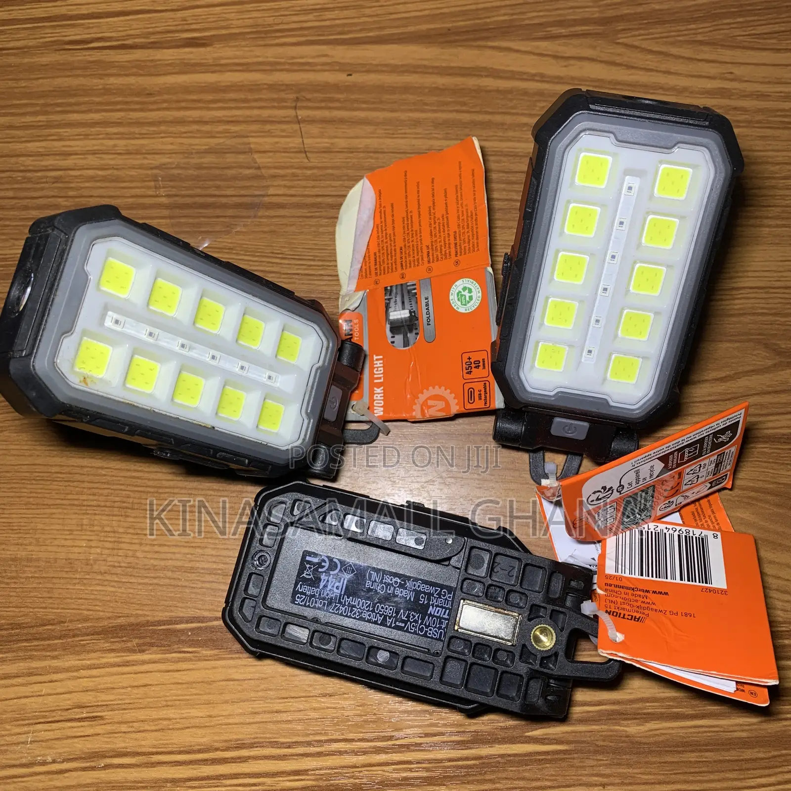 Rechargeable Led Work Lamp (Magnetic Base, Super Bright Floodlight )