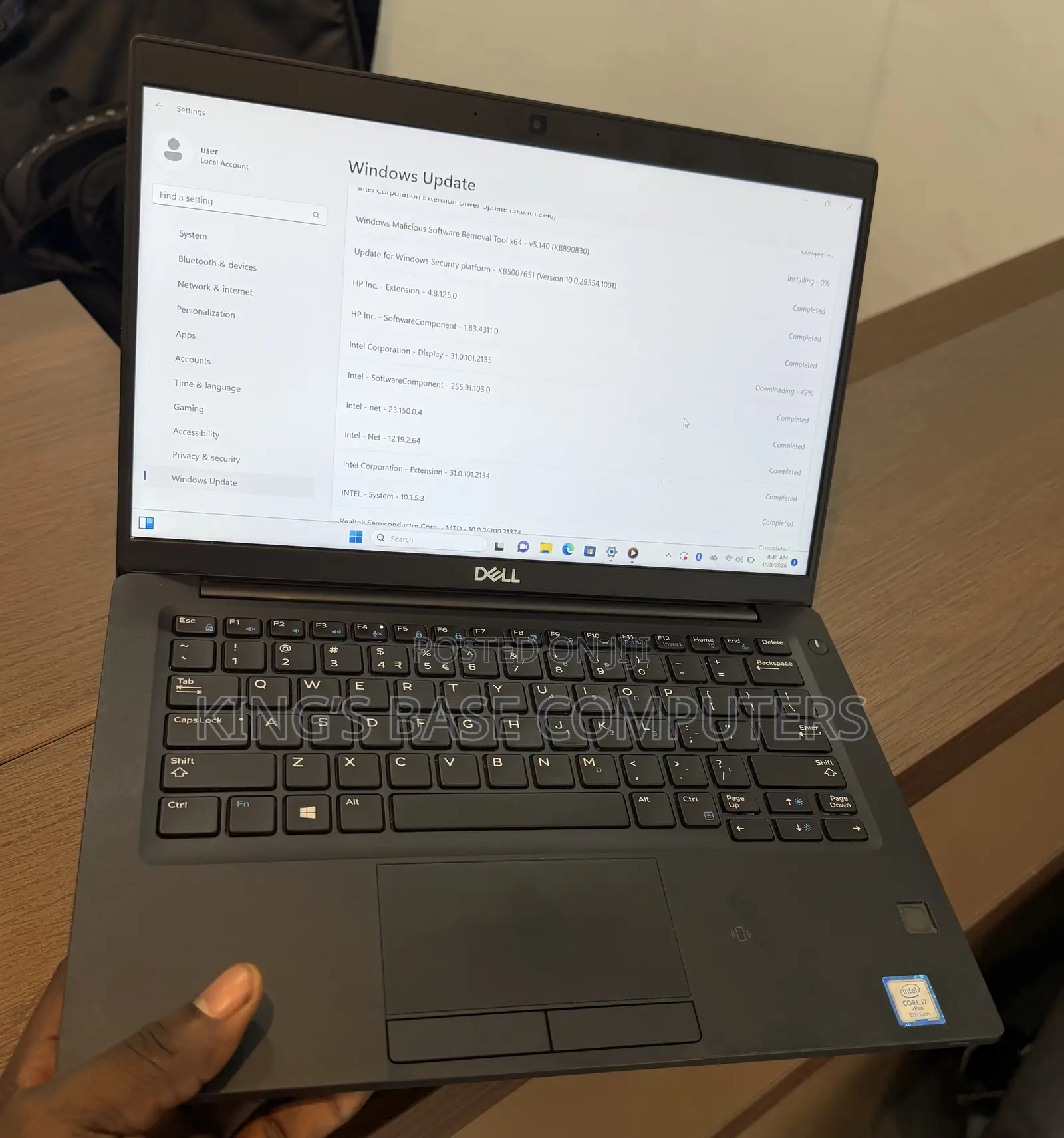 Laptop Dell Latitude 7390 8GB Intel Core i7 SSD 256GB