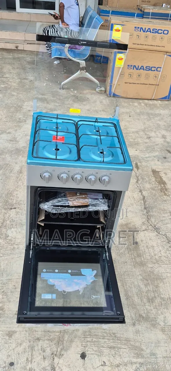 Cook Fast Midea 50 by 50 4 Burners and Oven
