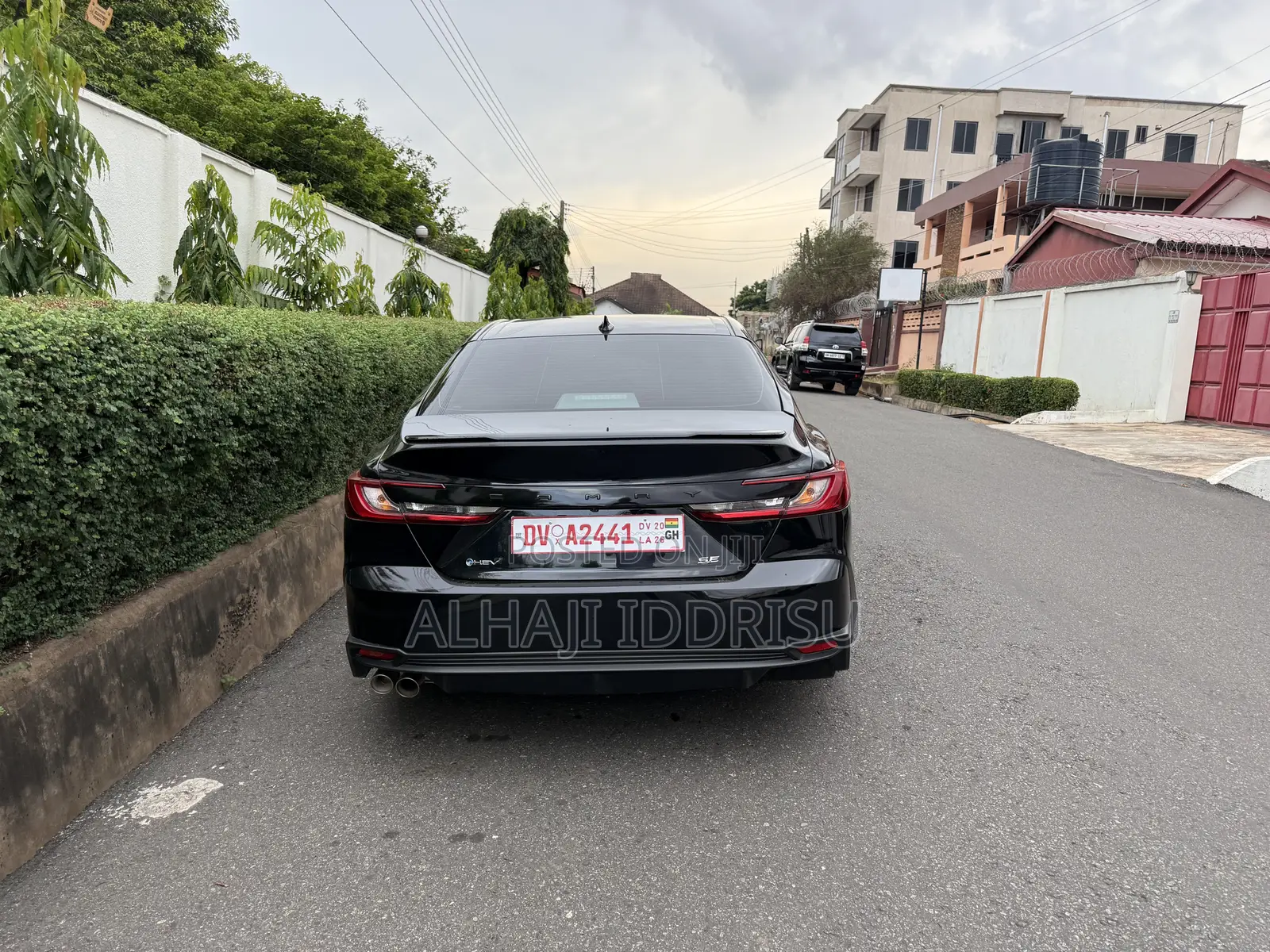 Toyota Camry SE 2025 Black