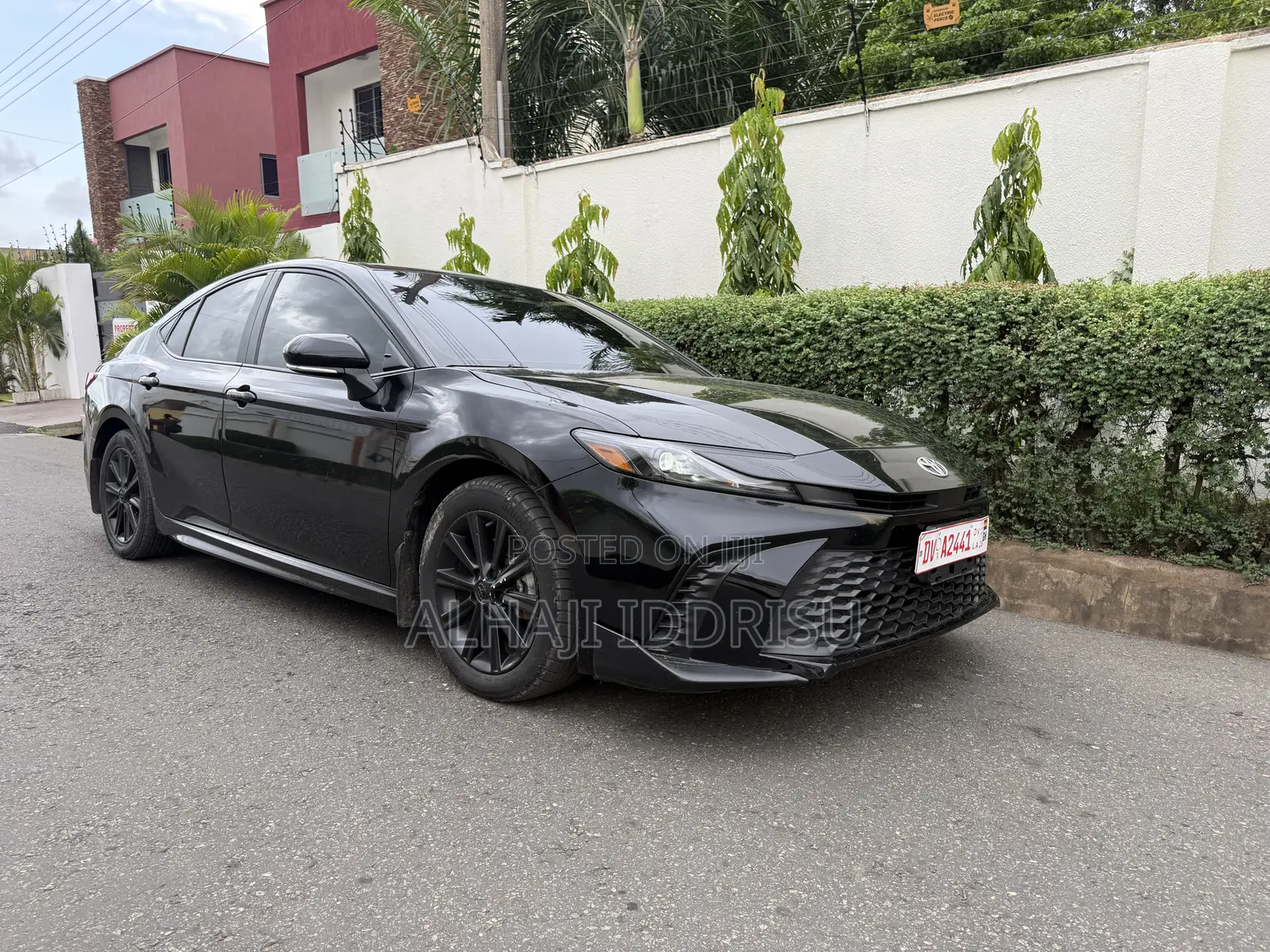 Toyota Camry SE 2025 Black