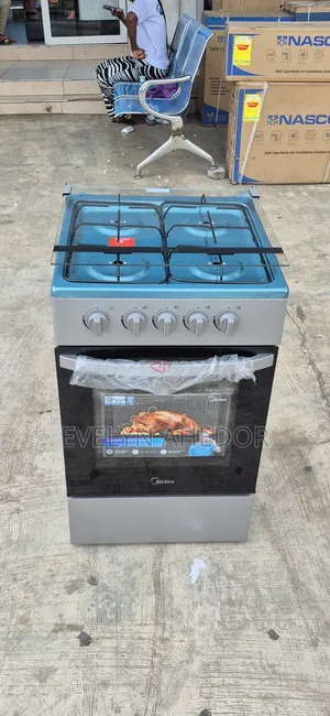 Gray Colour of Midea Gas Cooker 50by50 Available