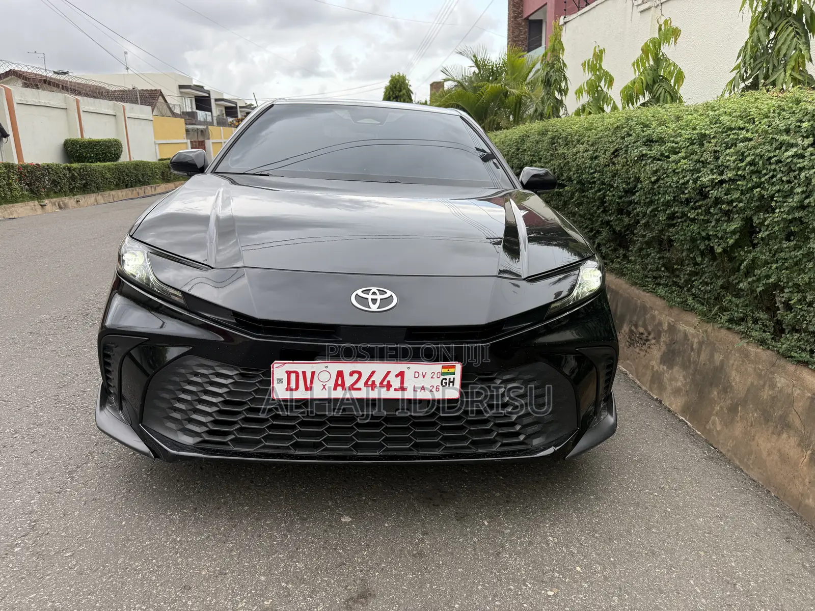 Toyota Camry SE 2025 Black