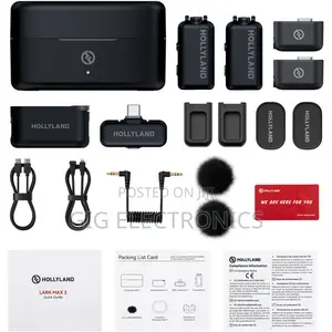 Hollyland Lark Max 2 Combo 2-Person Wireless Microphone System