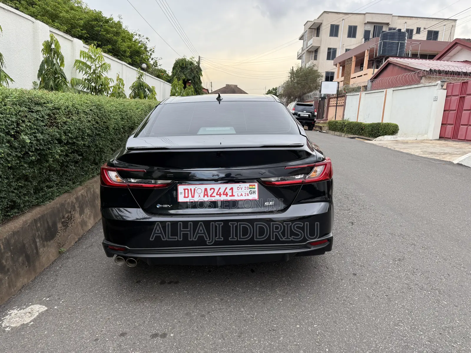 Toyota Camry SE 2025 Black