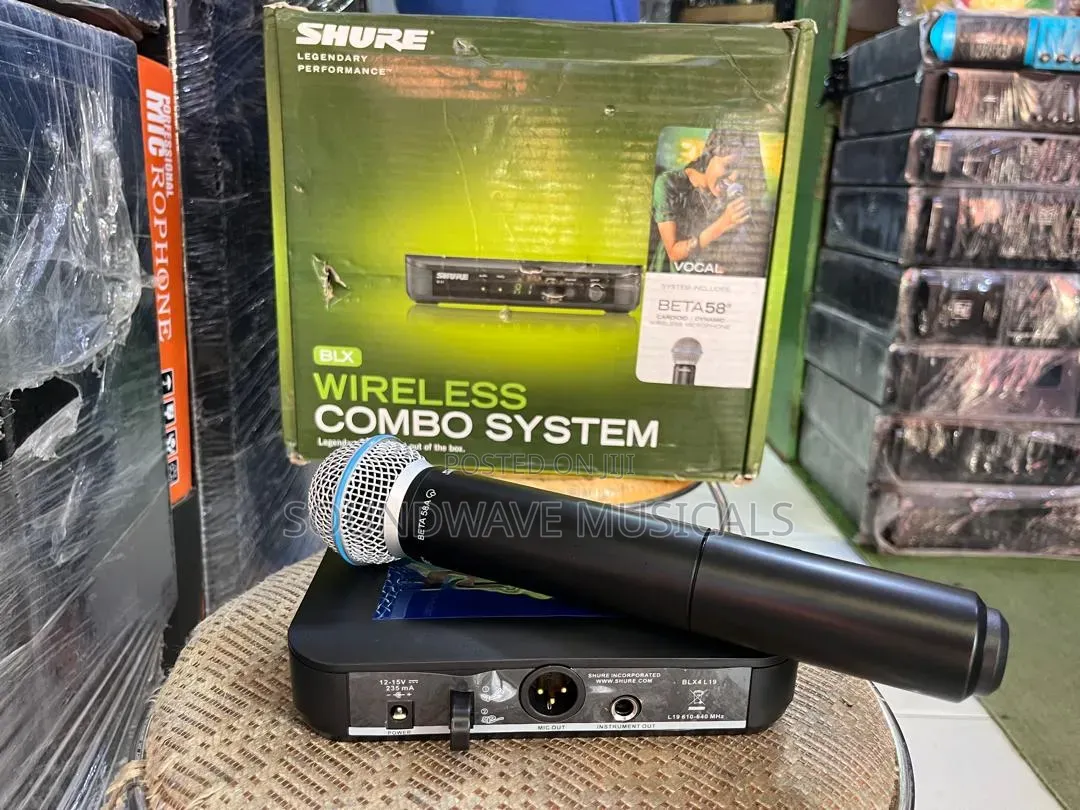 Shura Blx4 Combo Wireless Microphone (Beta58)