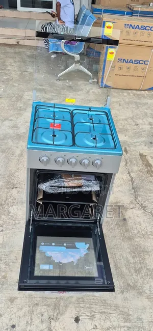 Cooking Make Easy Midea 50 by 50 4 Burners and Oven
