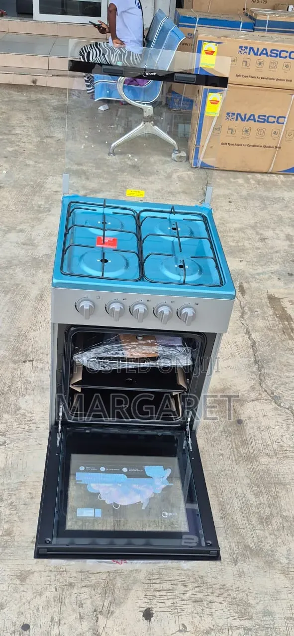 Cooking Make Easy Midea 50 by 50 4 Burners and Oven