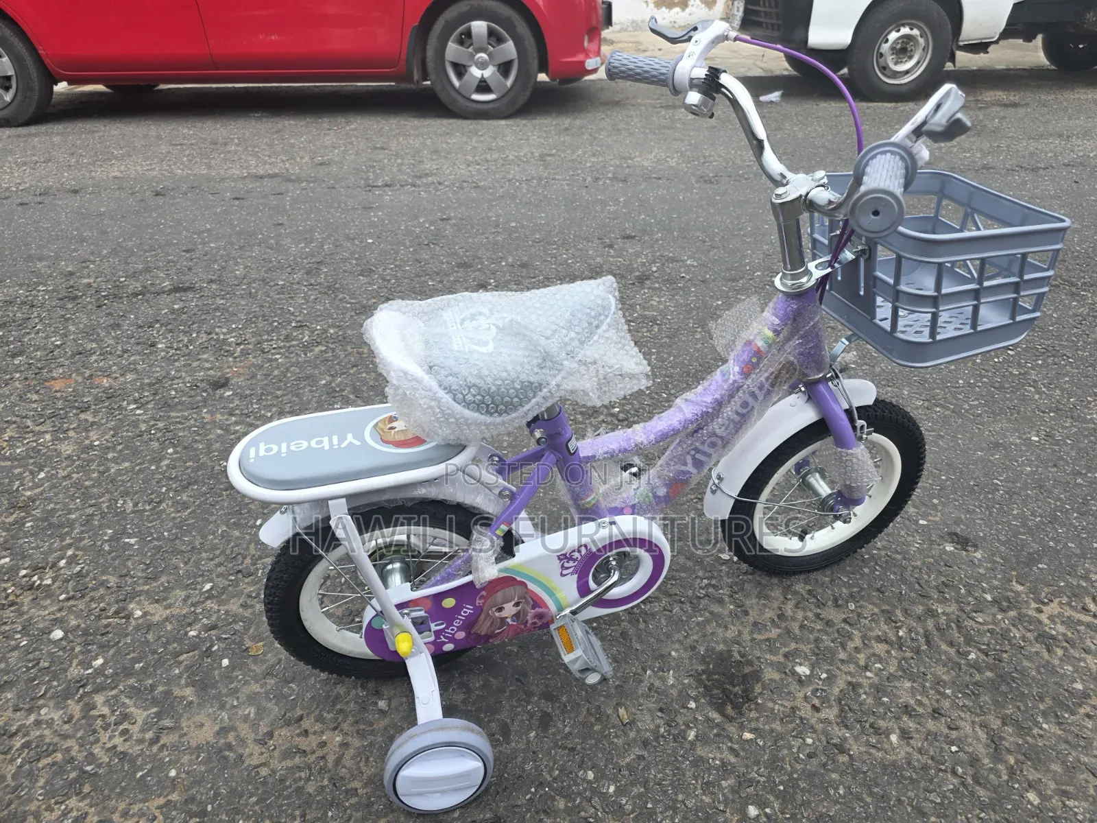 Purple Kids Bicycle 2- 4yrs