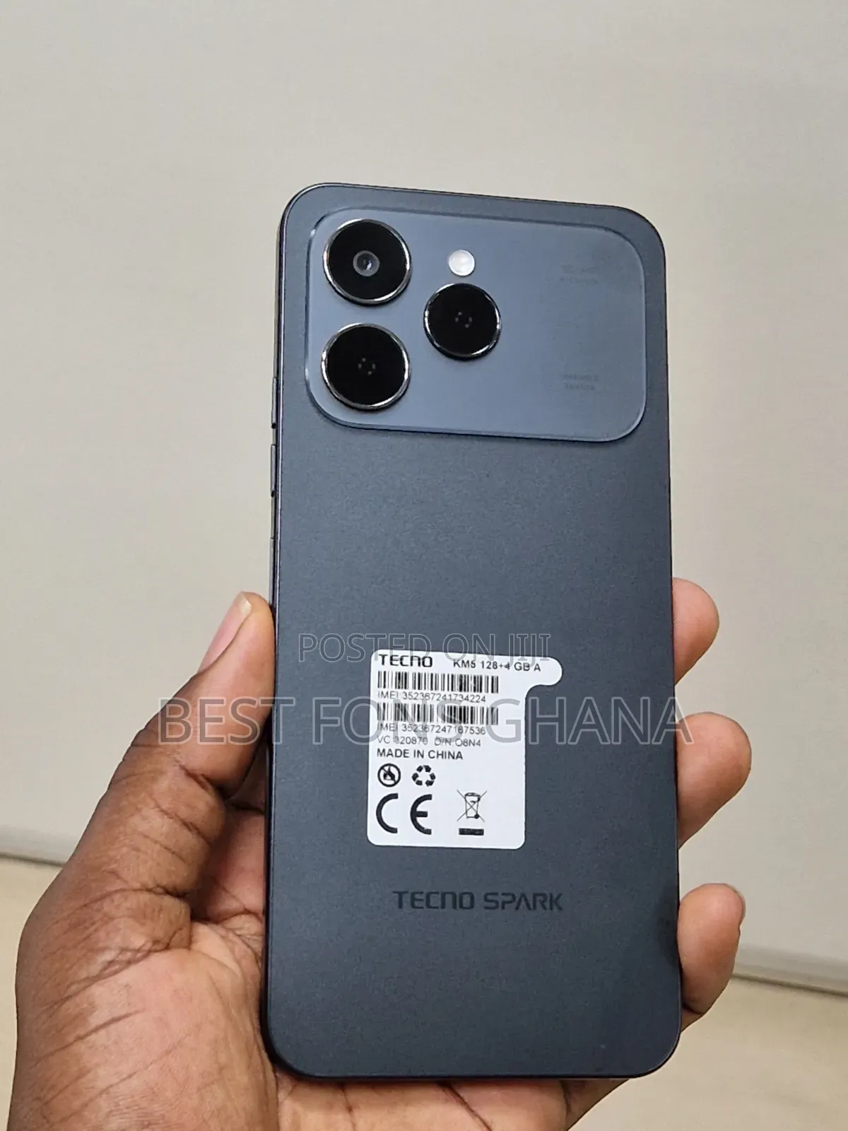 Tecno Spark 40 128 GB Black