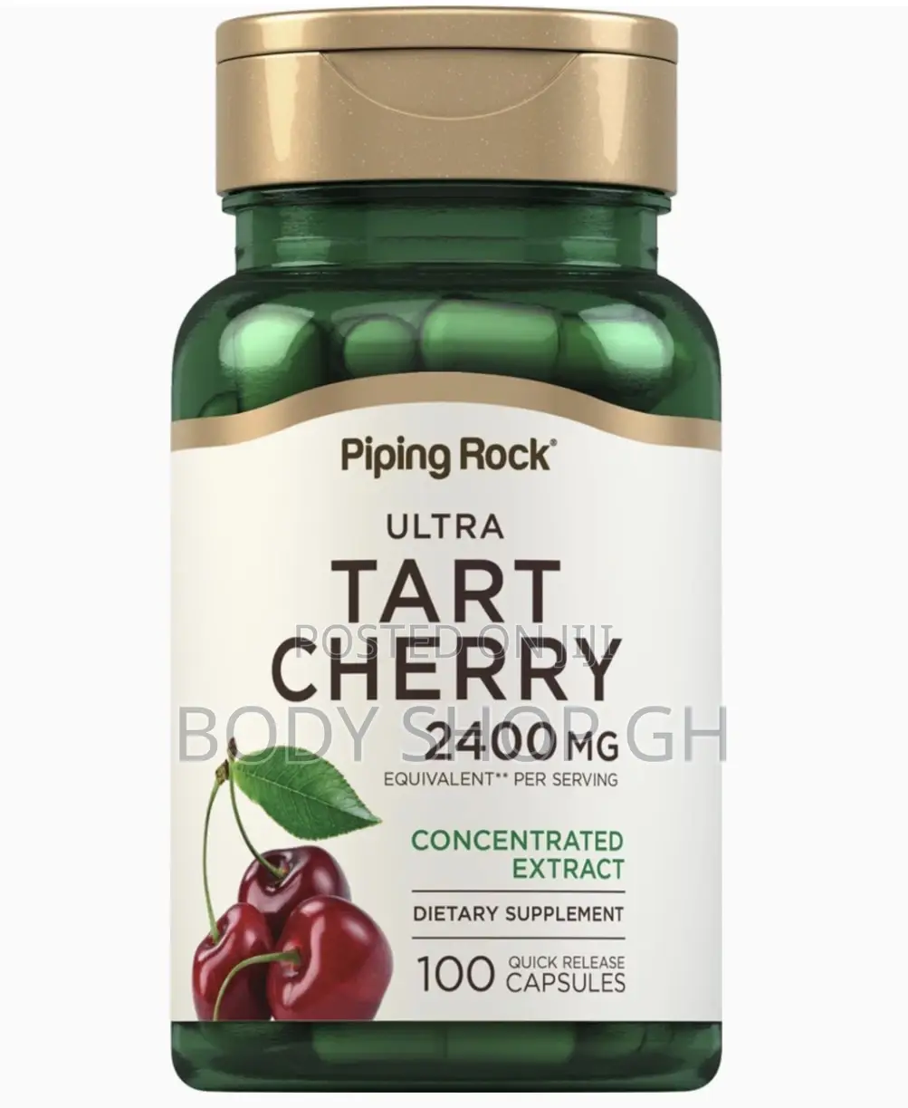 Piping Rock Tart Cherry Capsules | 100 Count | Concentrated Extract