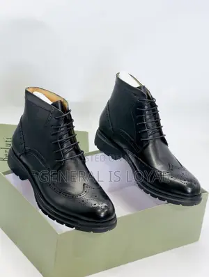 Berluti Black Leather Men’S Boot