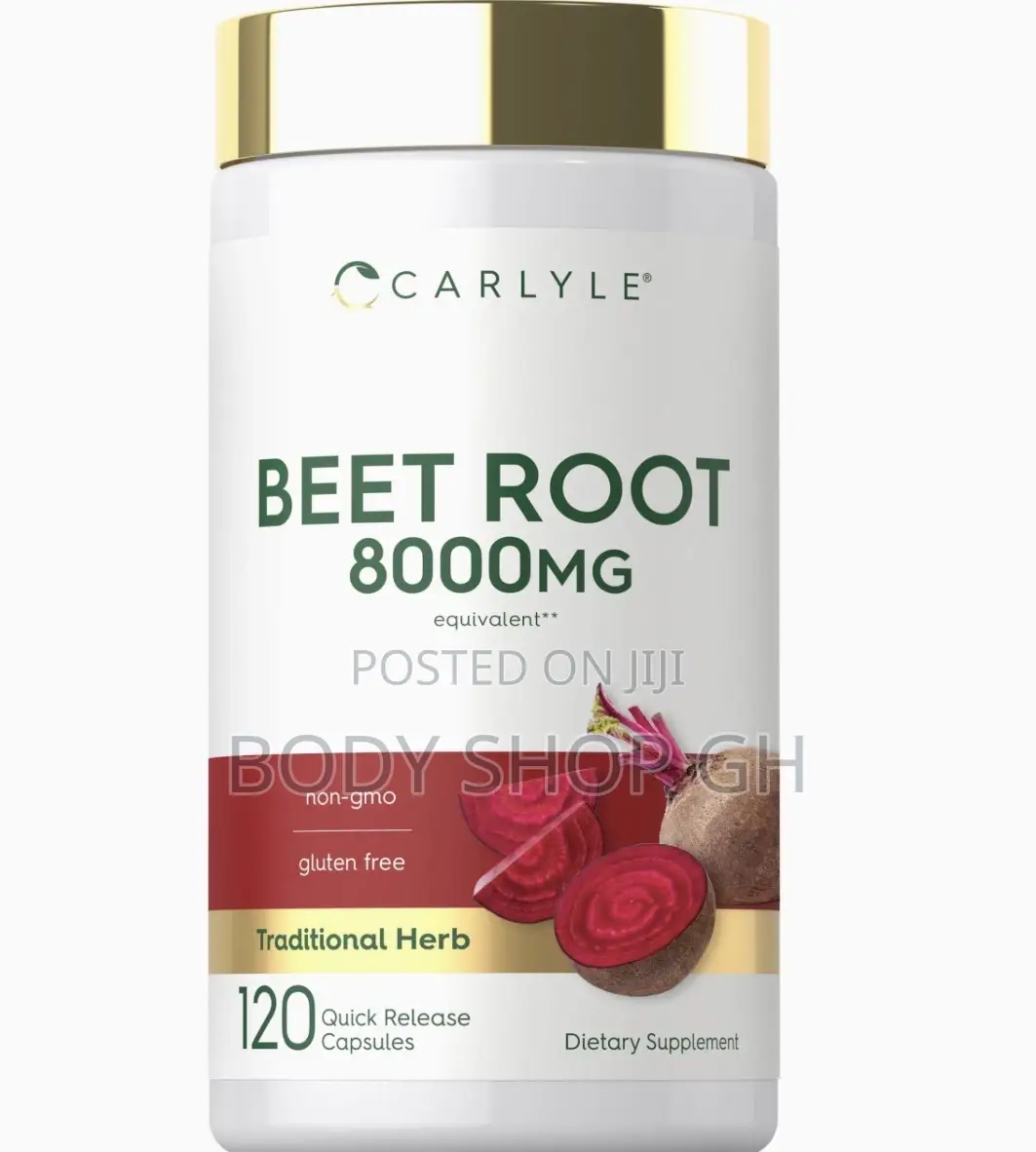 Carlyle Beet Root Capsules | 120 Count | Quick Release Capsules