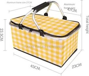 Foldable Picnic Basket