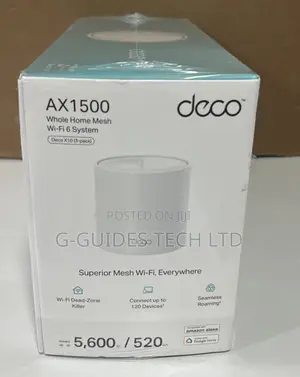 Tp-Link Deco X10 Ax1500 Whole Home Mesh Wi-Fi 6 System 3-Pack