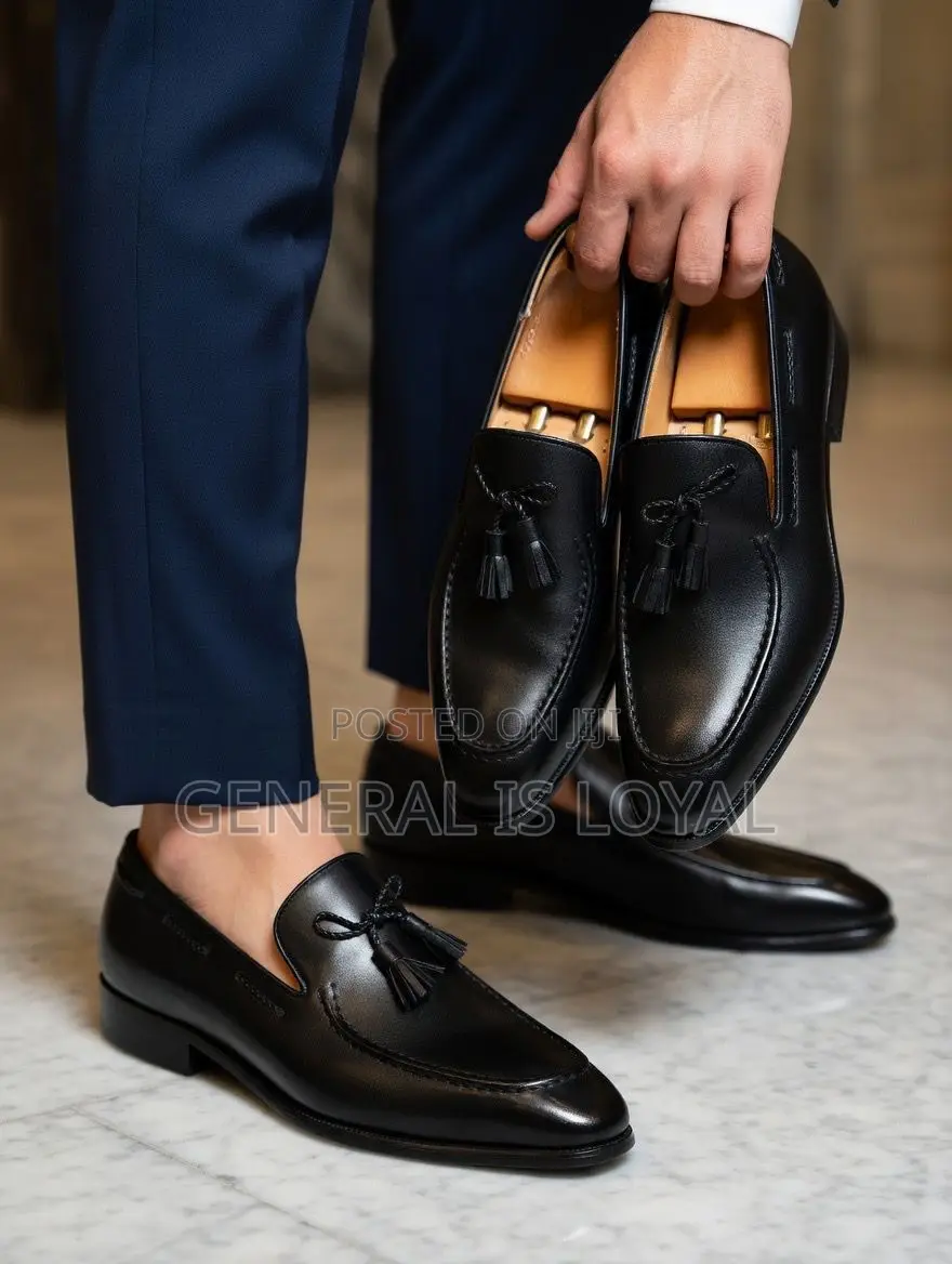 Ferragamo Ring My Bell Men Leather Loafers Shoe