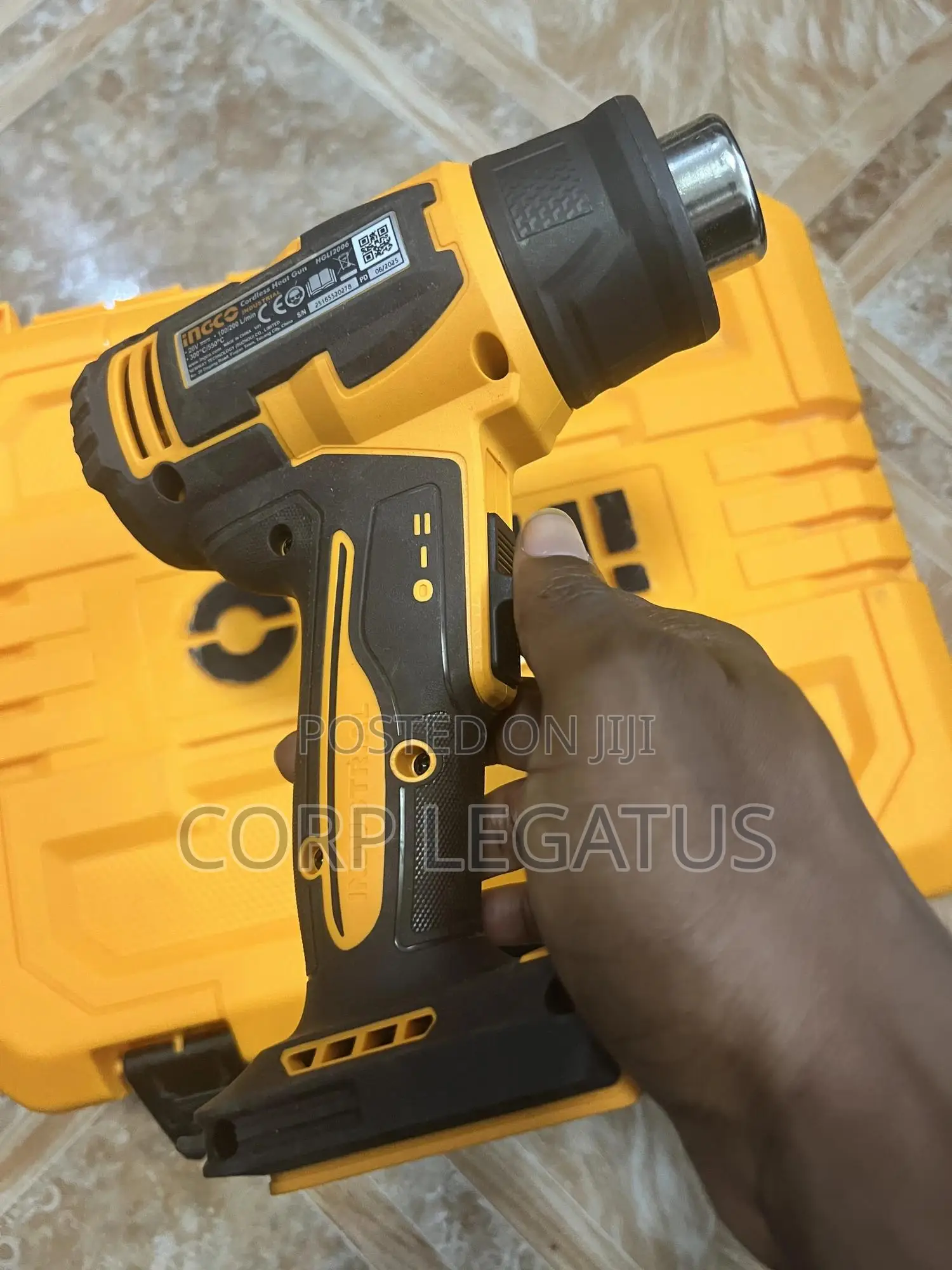 Ingco 2in1 Heat Gun and Glue Gun Combo