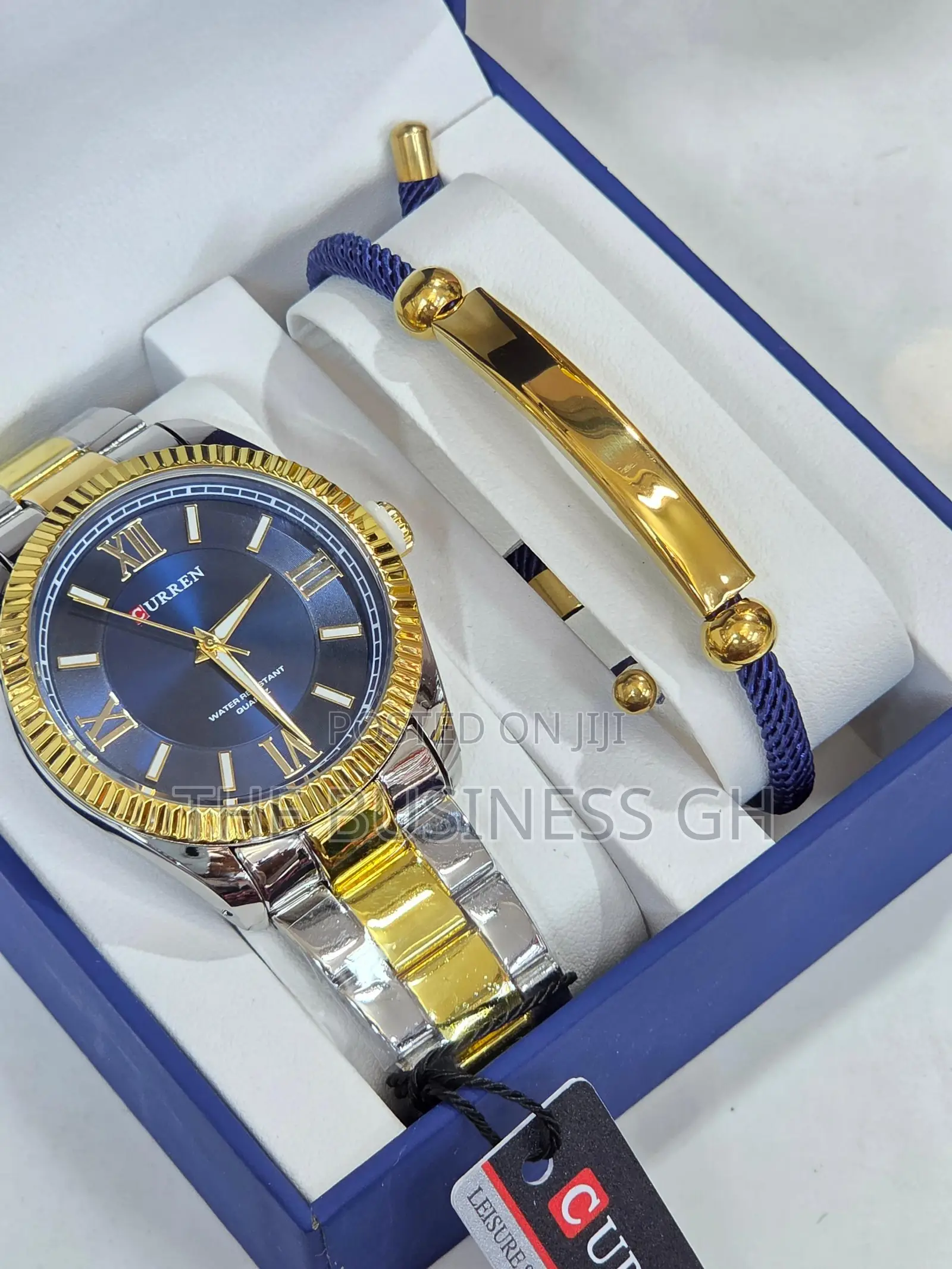 Curren Watch and Bracelet for Men