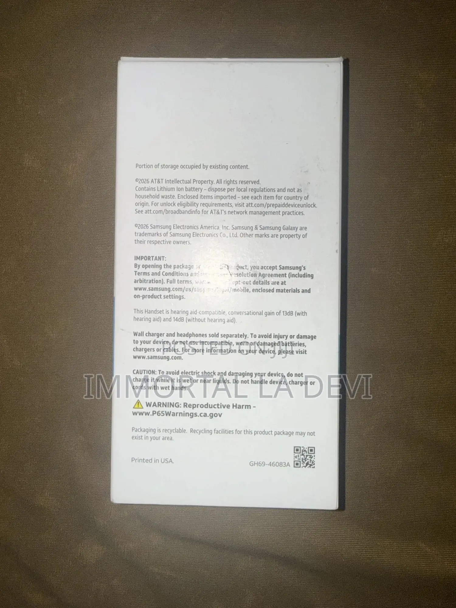New Samsung Galaxy A17 5G 128 GB Black