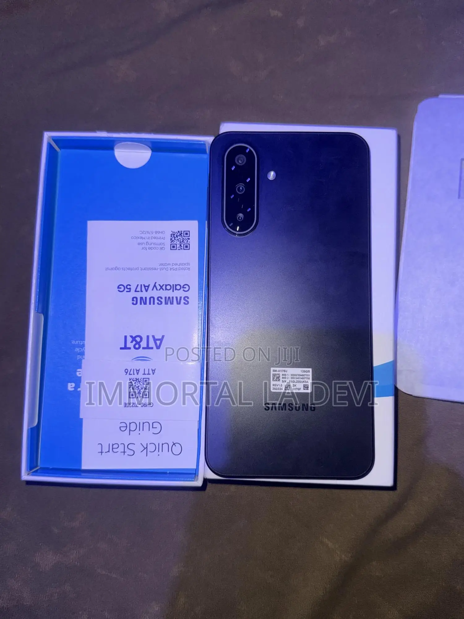 New Samsung Galaxy A17 5G 128 GB Black