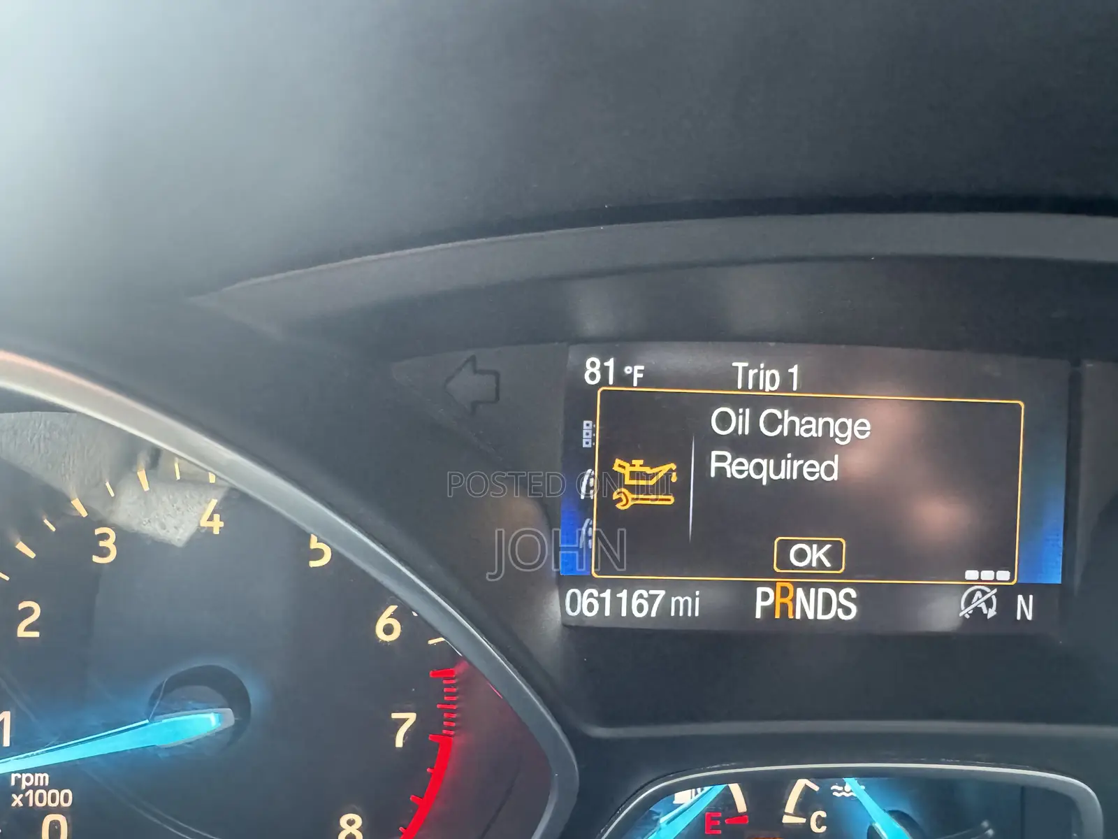 Ford Escape 2017 Gray
