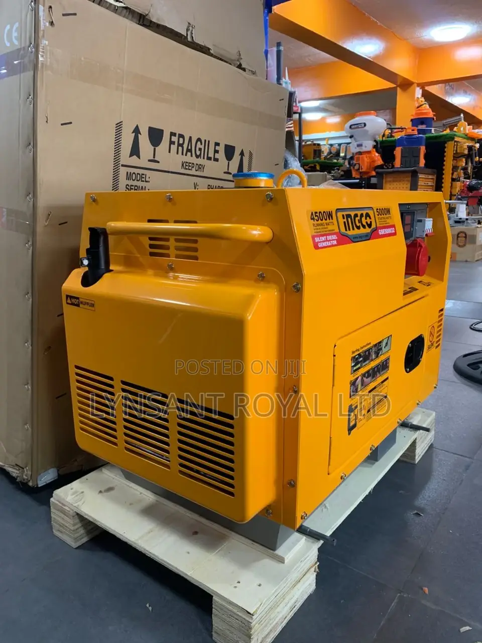 Silent Diesel Generator 5kva - Gse500032