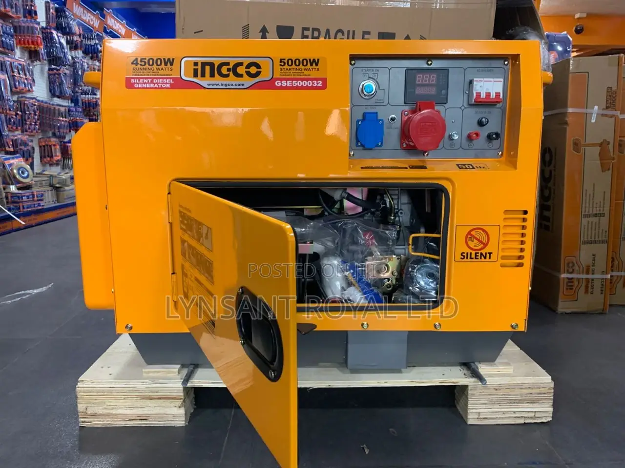 Silent Diesel Generator 5kva - Gse500032