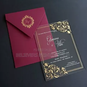 Design Printing of Invitation Cards