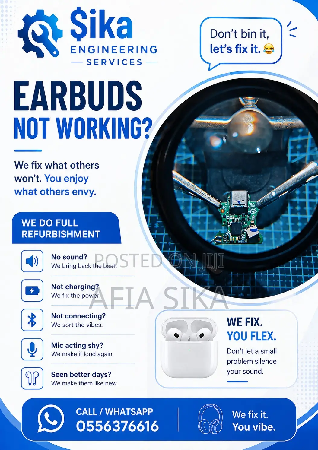 Earbuds Repair