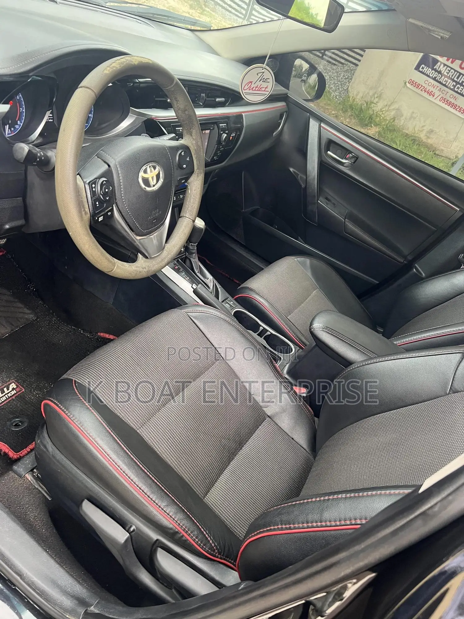 Toyota Corolla S w/Special Edition Pkg (1.8L 4cyl CVT) 2016 Black