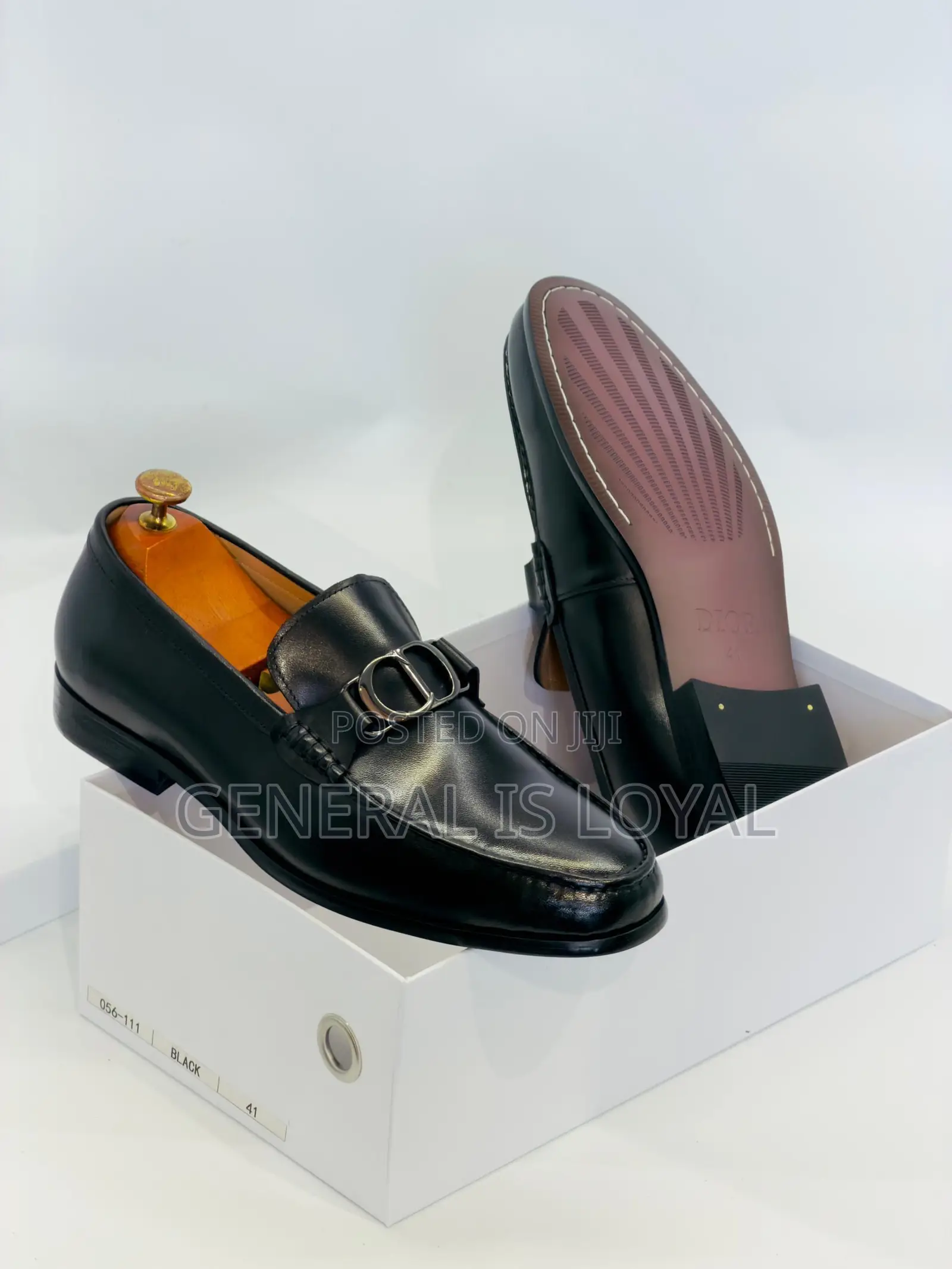 Dior Black Loafers