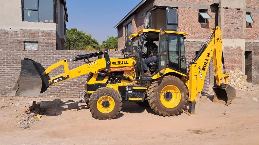 Bull Sd 76 4wd Backhoe Loader Heavy Duty