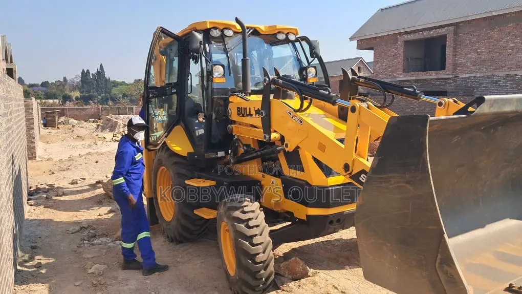 Bull Sd 76 4wd Backhoe Loader Heavy Duty