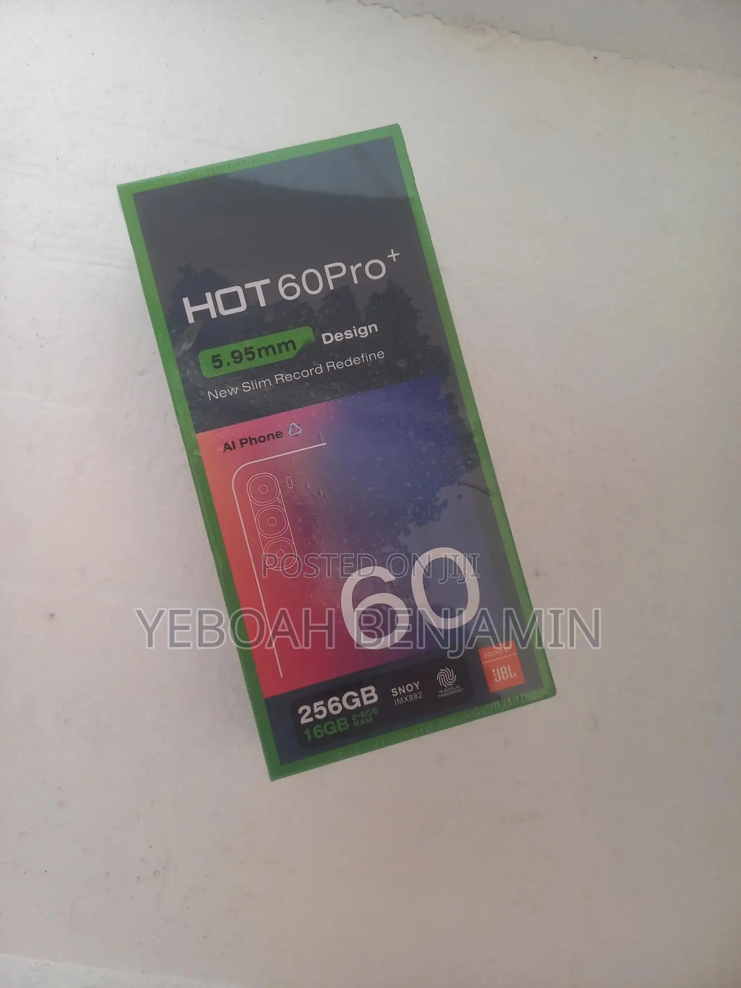 New Infinix Hot 60 Pro+ 256 GB Blue