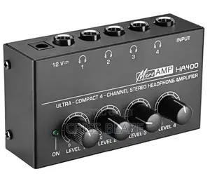 4 Channel Headphones Amplifier