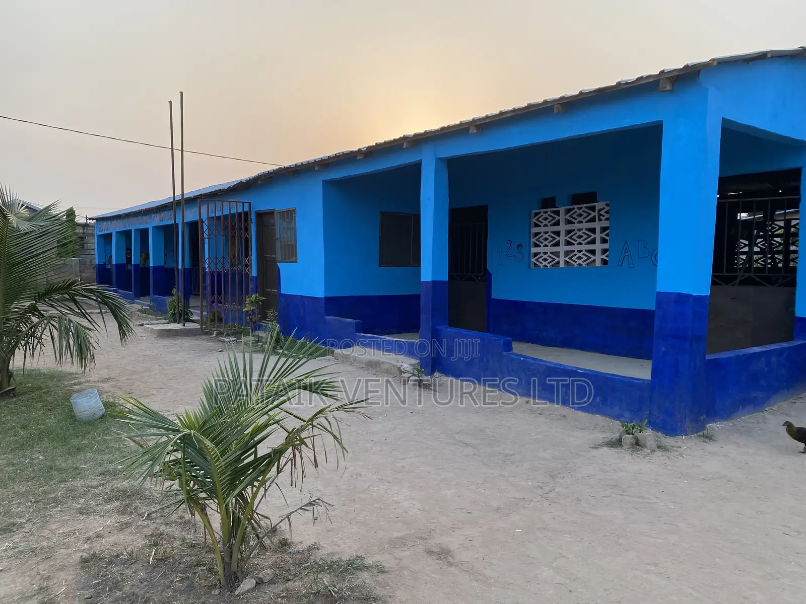 Two Plots Of Land With 6 Classroom Blocks, An Office