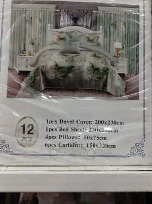 Duvet Set Plus 6 Curtains