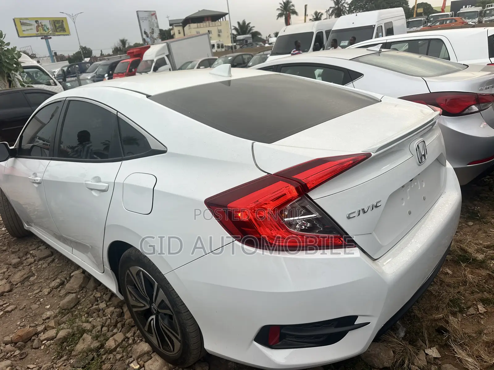 Honda Civic EX-L 4dr Sedan (1.5L 4cyl) 2017 White
