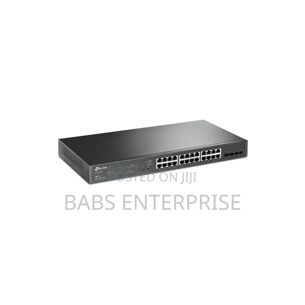 Tp-Link Tl-Sg2428p Jetstream 28-Port Gigabit Smart Switch 24-Port Poe+